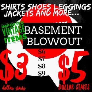 BASEMENT BLOWOUT EXTRAVAGANZA